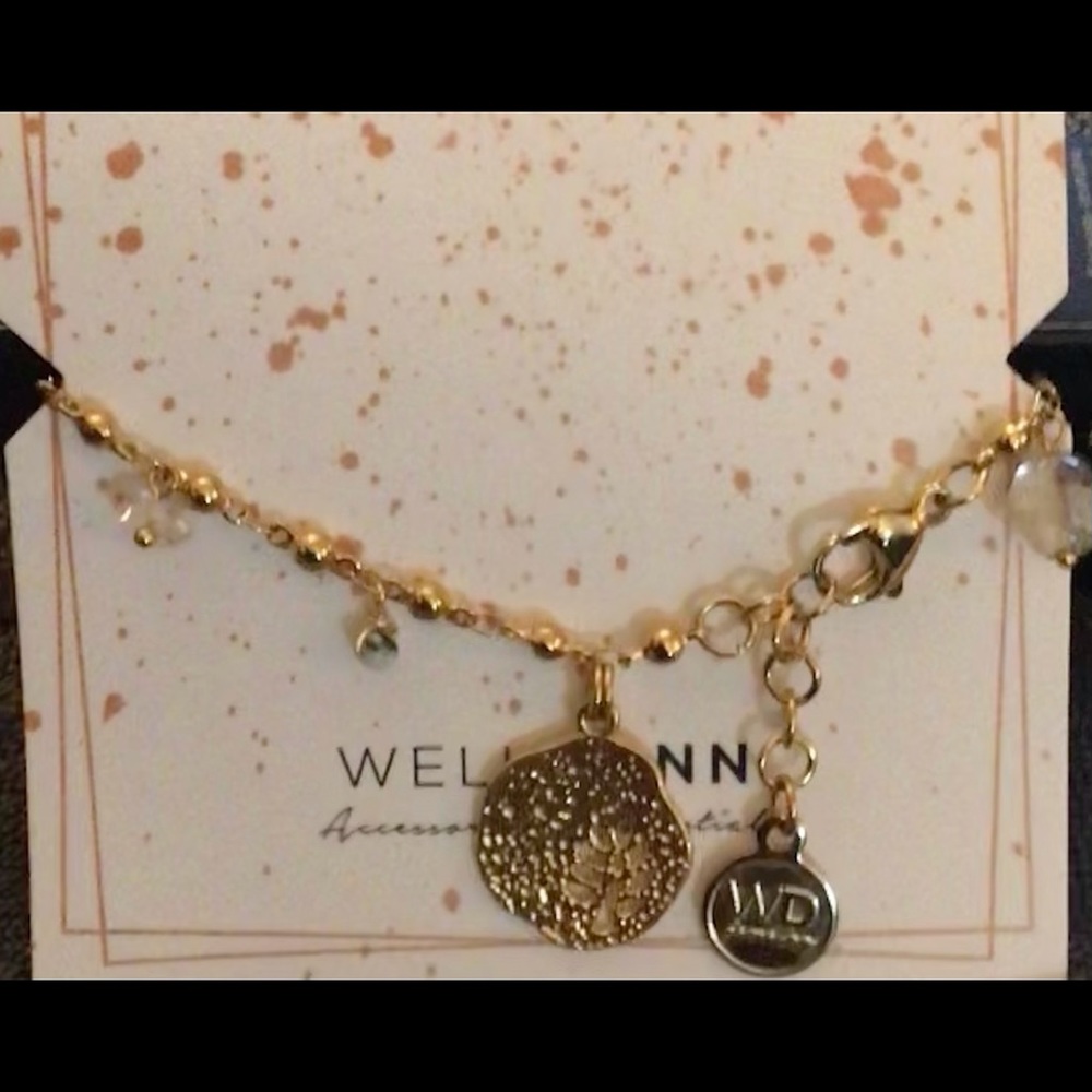 BN WELL DUNN BRACELET (24k Gold Plated Medallion)